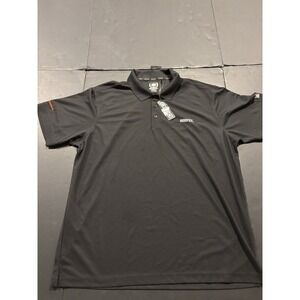 OGIO Men's Black Polo Shirt with SEEPEX and Ingersoll Rand Branding 2X